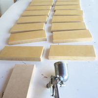 Super produção de pintura