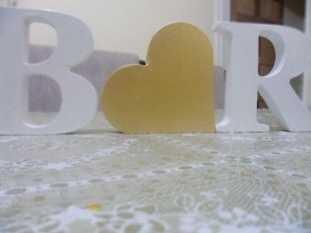Letras em MDF