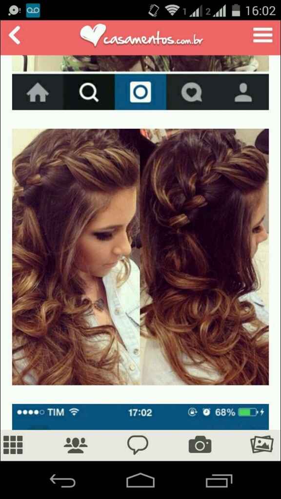 Preciso de modelos de penteados cabelo solto, me ajudem :) - 1