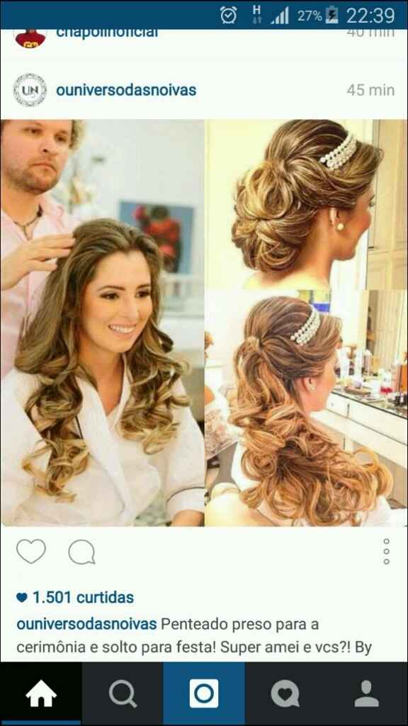 Preciso de modelos de penteados cabelo solto, me ajudem :) - 2