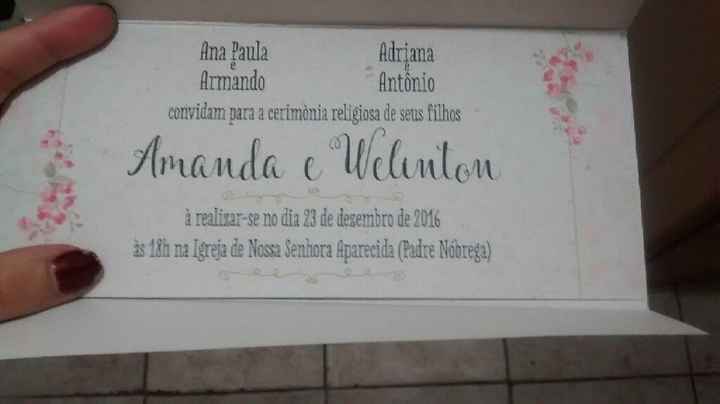 Meus convites - 2
