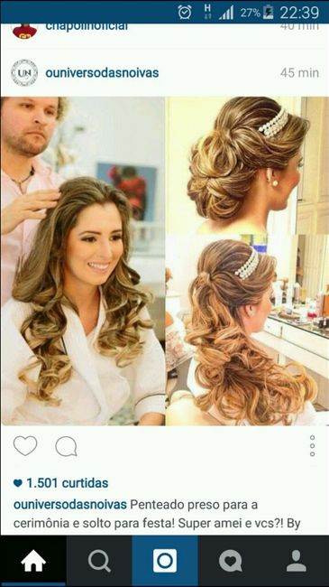 Preciso de modelos de penteados cabelo solto, me ajudem <img class=
