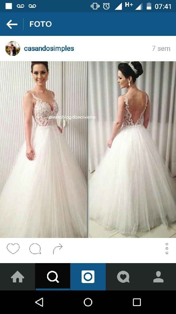 Acho que este é meu vestido ideal - 1