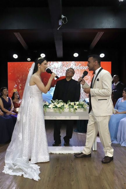 Casei!!! Meu casamento na igreja ⛪️ 3