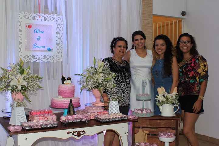 Uma grande amiga e sua família!