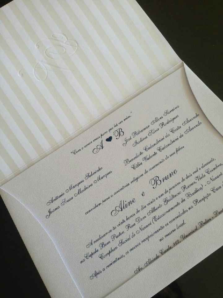 Nossos convites - 1