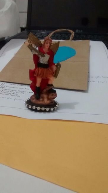 A imagem para os padrinhos