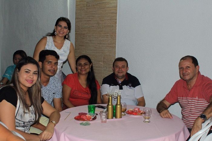 tios e primos do noivo