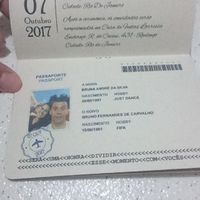 Os convites passaporte chegaram! vem ver! - 3