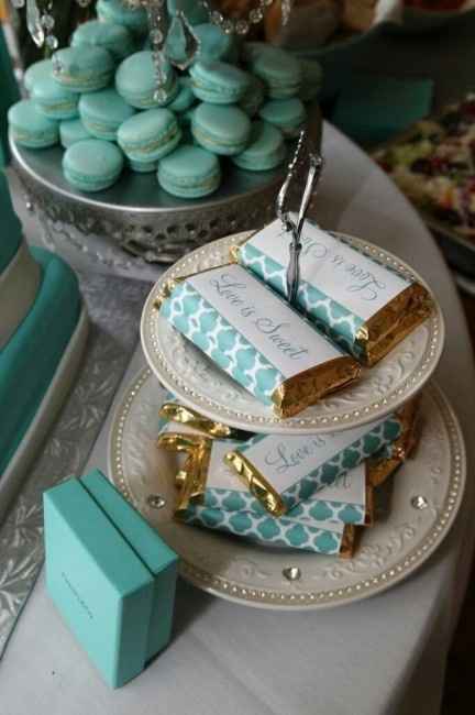 Macarons Azul Tiffani