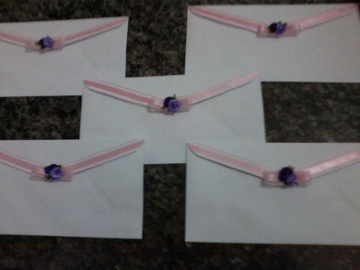 Envelope convidados!