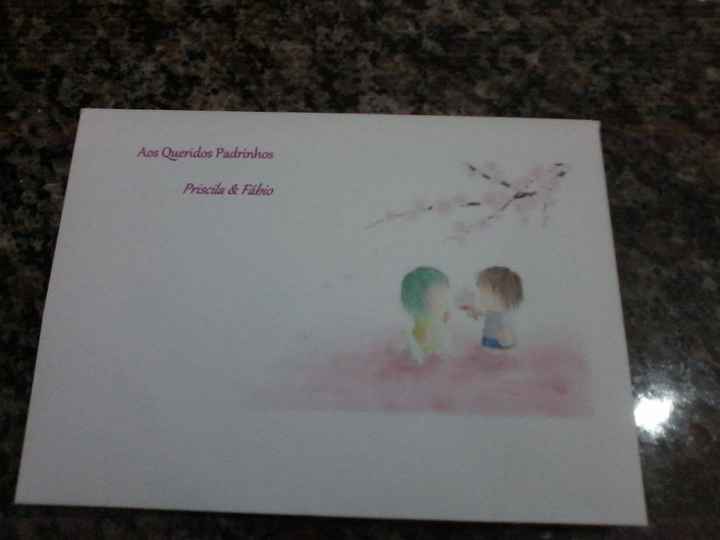 envelopes padrinhos!