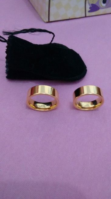 Minha aliança 😍🙈 - 1