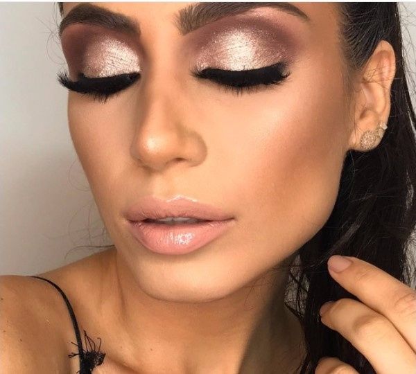4. Make glamourosa cheia de brilho