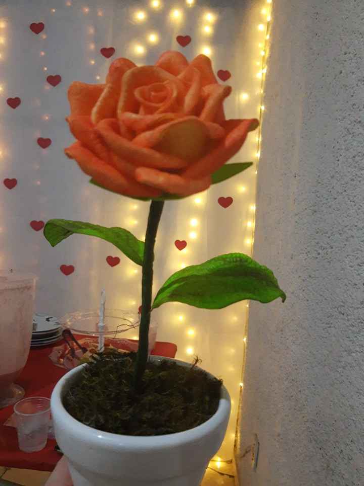 Flores em E.v.a - 1
