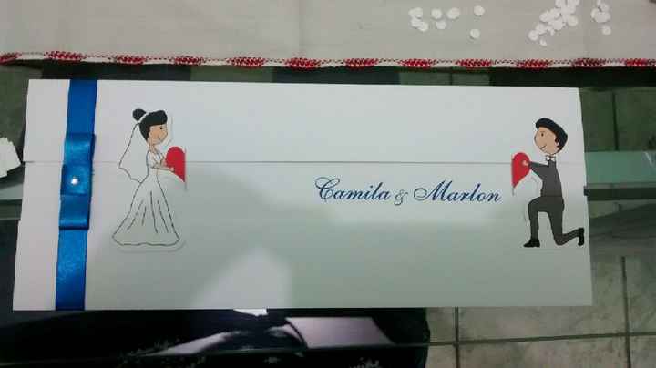 Meus convites chegaram!! - 2