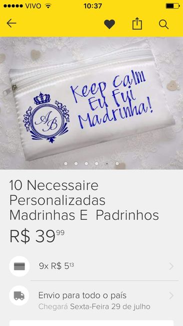 Convite das madrinhas - 3