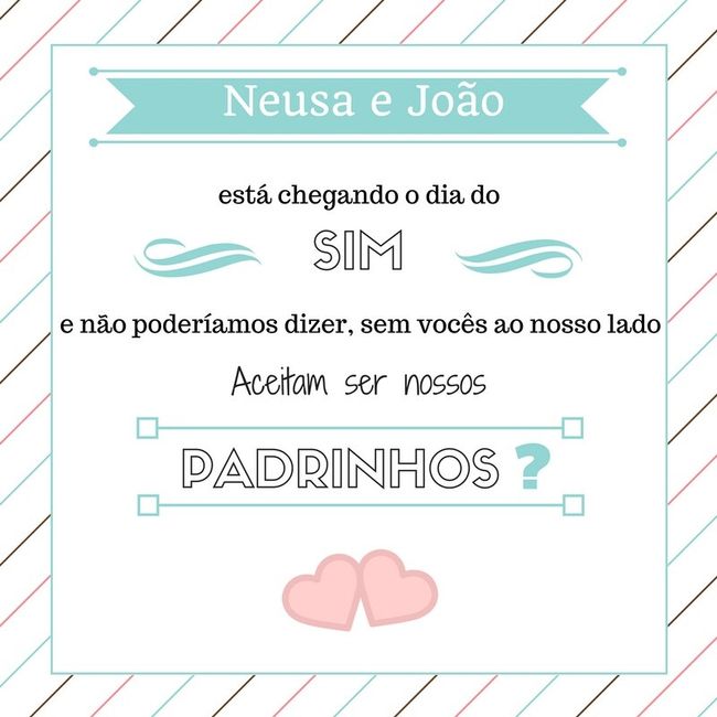 Fiz a arte do meu convite! #vem ver - 4