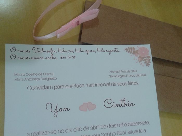 O convite aberto