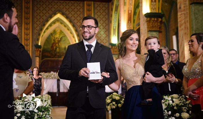 Meu pajem Emanuel e os pais