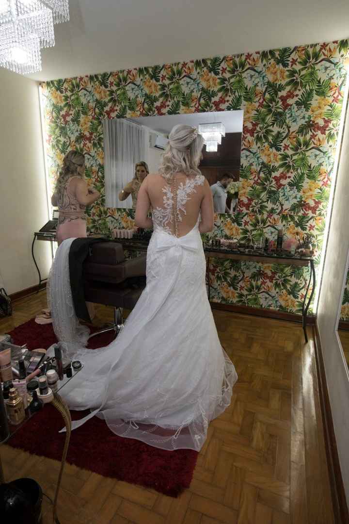 Meu vestido. 
