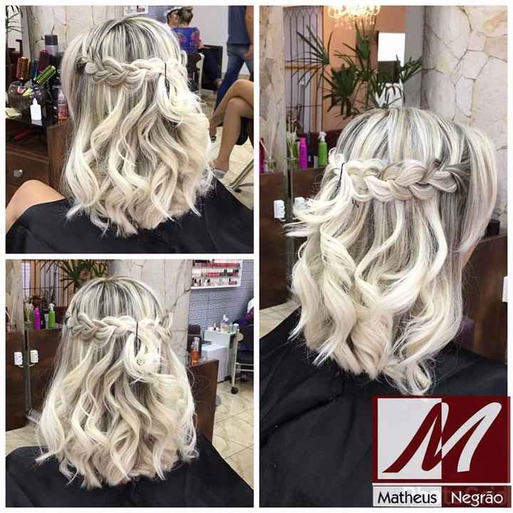 Penteado - ele também é responsável pela cor do meu cabelo