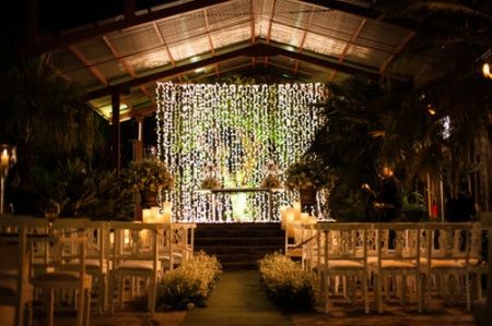 Casamento no sitio a noite - 1