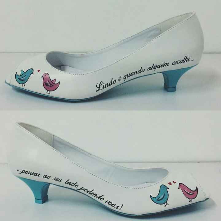 Sapatos de noiva personalizados - 8