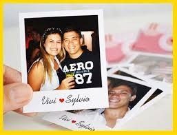 Foto polaroid de lembranÃ§a