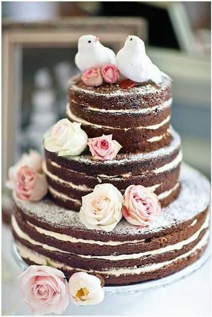 Inspiração de bolos para casamento - 10