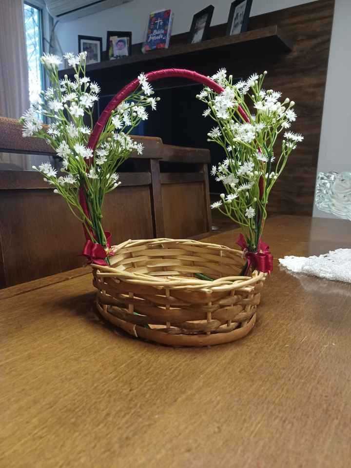 diy decoração dos cesto da florista - 1