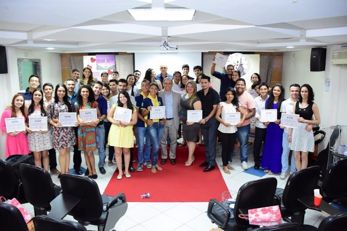 Foto de encerramento do curso :)
