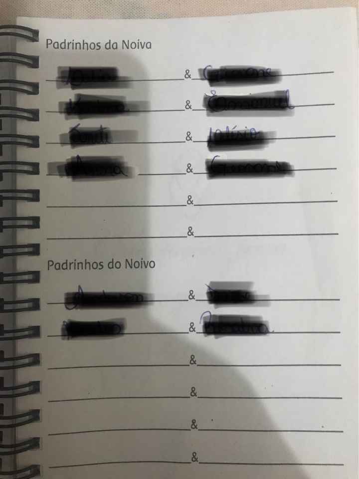 Modelo de agenda de noiva - 2