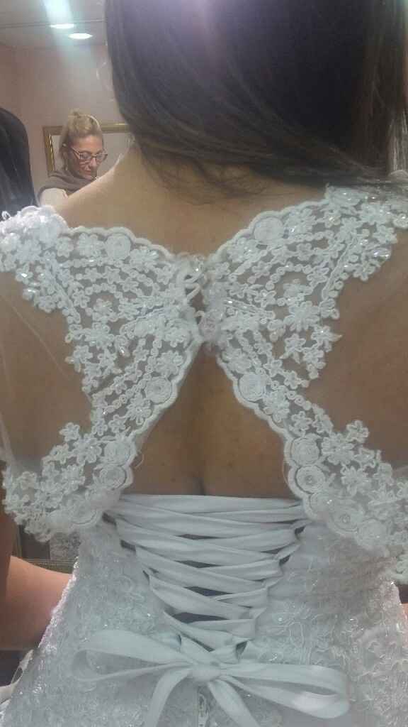 Primeira prova do vestido!!! - 2