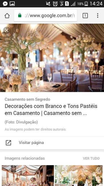 Decoração branca e verde ou pastel para casamentos noturnos 😱 - 4