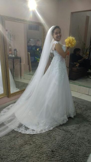 Vestido escolhido e reservado!!! - 2