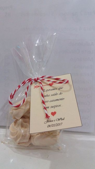 Lembrancinha Suspiros
