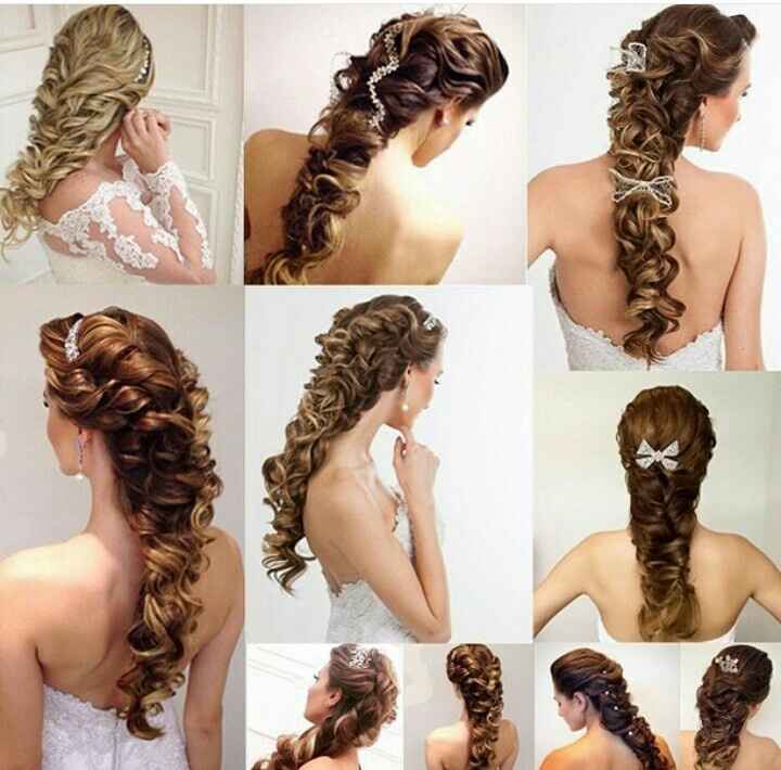 Meu teste de penteado e make!! - 1