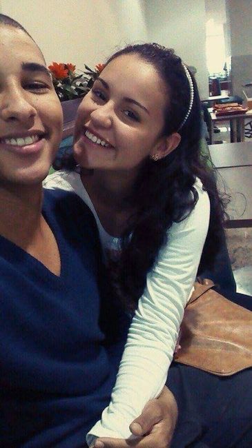 Nossa primeira foto juntos ♥