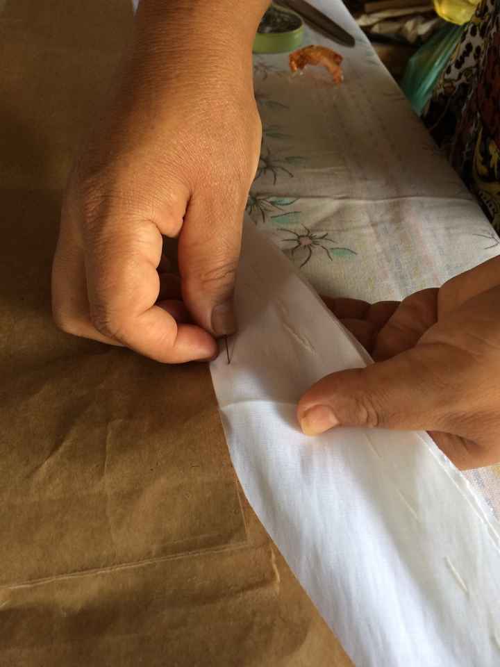 Vestido feito pela mamãe - 4