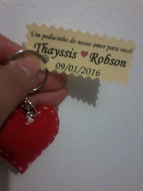 Lembrancinha pronta ^^