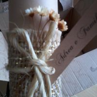 Convite de casamento rústico pronto
