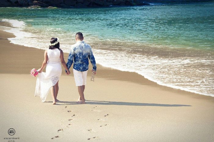 Meu ensaio pré wedding na praia - 7