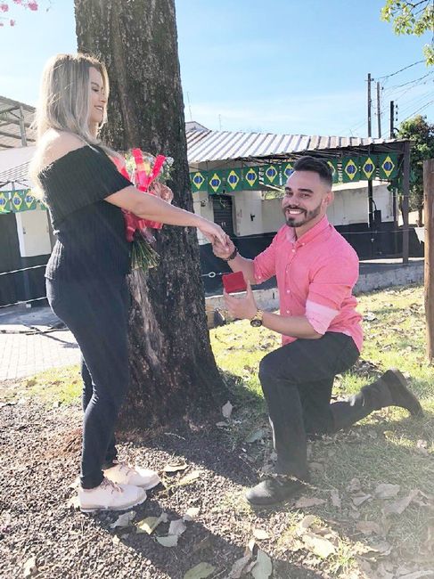 Onde foi o pedido de casamento? - 1