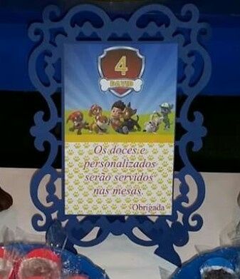 Duvida sobre a mesa dos doces - 1