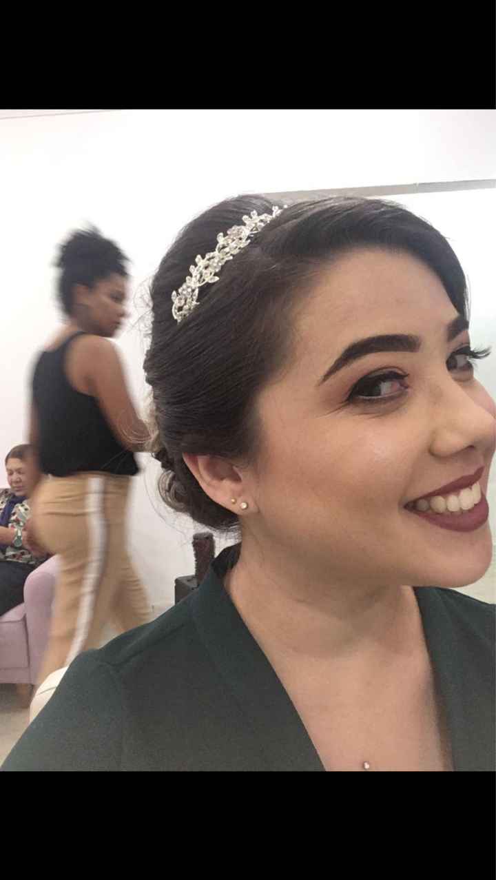 30 dias - Prova cabelo e maquiagem - 1