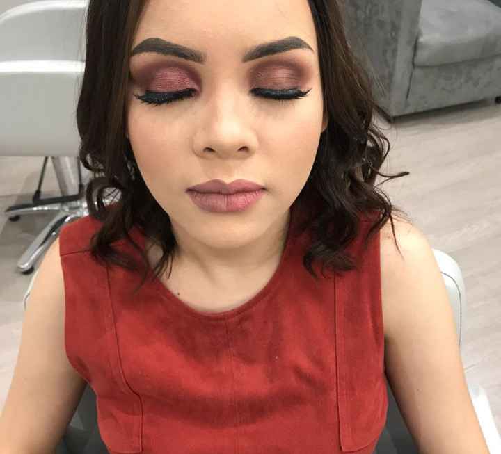 Teste penteado e make! Ajuda - 1