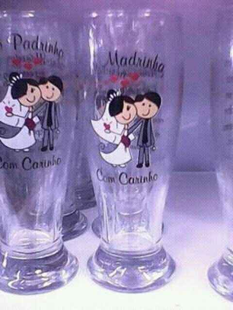 Presentear padrinhos e madrinhas - 1