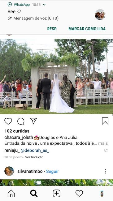 Portal rústico para entrada da Noiva... 2