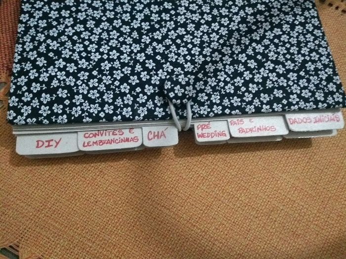 Agenda do casamento - 2